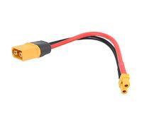 Shanrya Enchufe XT60 Macho a XT30 Hembra, XT60 Macho a XT30 Hembra Adaptador de Silicona para Cargador de batería RC Lipo