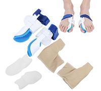 Shanrya Enderezadora de Dedos, Corrector de Hallux Valgus Resistente, 6 Piezas para Corrección Física Cuidado de la Salud Hombre Mujer