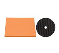 Shanrya Estabilizador de CD DVD de Fibra de Carbono, Estabilizador de CD DVD Exacto para Reproductor de Bandeja Superior(Negro)