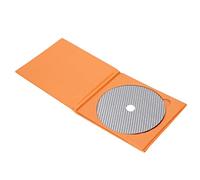 Shanrya Estabilizador de CD DVD de Fibra de Carbono, Estabilizador de Disco de CD DVD, Alfombrilla de Ajuste de 0,2 Mm Que Reduce el Ruido para el Reproductor de Bandeja Superior(Blanco)