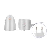 Shanrya Esterilizador de Copa Menstrual, Fácil de Operar, Portátil, Sin Químicos, Sin Tóxicos, Estándar Europeo (110-240 V)