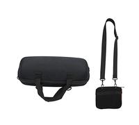 Shanrya Estuche para Altavoz Bluetooth, Caja de Transporte de Viaje Resistente a Prueba de Sacudidas, Bolsa de Accesorios Resistente Al Desgaste Multifuncional para Xtreme3(Gris Negro)