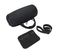 Shanrya Estuche para Altavoz Bluetooth, Caja de Transporte de Viaje Resistente a Prueba de Sacudidas, Bolsa de Accesorios Resistente Al Desgaste Multifuncional para Xtreme3(Negro Puro)