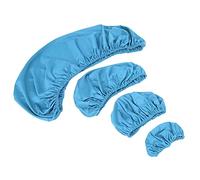 Shanrya Fda para Sillón Dental, Fda para Sillón Dental Cojín para Reposacabezas Dental Azul Conveniente Azul Claro M, L Juego de Fda para Sillón Dental de Tela Elástica Lavable (L, Azul Claro)