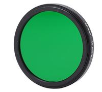Shanrya Filtro de Color, Antiincrustante Circular Resistente Al Agua, Antiarañazos, Filtro de 40,5 Mm, Antiincrustante para Lentes de Cámara de 40,5 Mm(Verde)