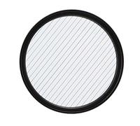 Shanrya Filtro de Línea Azul para Efectos Especiales, Filtro Fotográfico Impermeable de Cambio de Color Ultra bajo con Filtro de Línea Azul Menos Reflectante (55 mm)