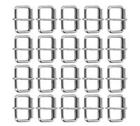 Shanrya Hebilla de Cuero, Superficie Brillante de Hebilla de Metal de Hierro Premium de Amplia Aplicación para Ropa para Collar de Mascota para Mochila(4 mm)