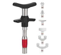 Shanrya Herramienta de Ajuste Quiropráctico, Ajustador de Columna, Masajeador Espinal Manual, Fácil Uso, 10 Niveles de Fuerza para Relajación Muscular para Masaje de Espalda(Rojo)