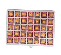 Shanrya Interruptor de Teclado Mecánico, Interruptor de Teclado de Bricolaje Estable con Ranura LED 35 Piezas para Teclado Mecánico (Interruptor FÉNIX)