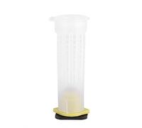 Shanrya Jaulas enrollables Apicultura, adpes Jaulas de alimentación de Abejas, 50/70/100 Kit de Taza de cría de Apicultura Jaulas de Abeja Reina Rodillo Apicultor Herramienta Equi