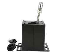 Shanrya Juego de Carreras H Shifter, Diseño Ergonómico Universal de Fibra de Carbono Grip Plug and Play USB Shifter Cuerpo de Metal para G29 G27 para PC