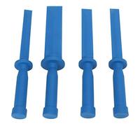 Shanrya Juego de Herramientas para Quitar Raspadores, Juego de Cinceles de Plástico de Nailon Multifunción de Alto Impacto Resistente para Adhesivo para Calafateo