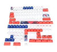 Shanrya Juegos de Teclas, Teclas de Teclado de Diseño Ergonómico con Extractor de Eje para PC Universal para Uso Diario para Teclados Mecánicos para Teclados de Juegos(#1)