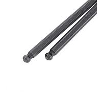 Shanrya Llave para Guitarra, Varilla de Armadura de Guitarra de Acero, Mantenimiento de Instrumentos para Reparación de Instrumentos Musicales(Negro, 5 mm de diámetro)