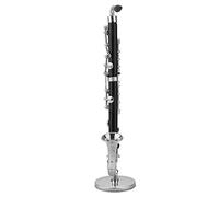Shanrya Miniatura De Clarinete Bajo Modelo Compacto Instrumentos Musicales Adornos ExhibicióN De DecoracióN