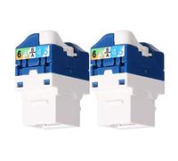 Shanrya Módulo RJ45 Cat6, Módulo RJ45, Caja Fuerte para Fábrica de Transmisión de Señales