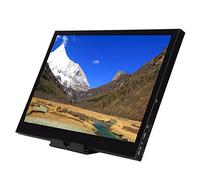 Shanrya Monitor de 13 Pulgadas, Pantalla IPS HD Tecnología HDR Monitor portátil de 13 Pulgadas DC 5V 2A Resolución 1440x900 Altavoz Integrado para portátiles para móviles para PC