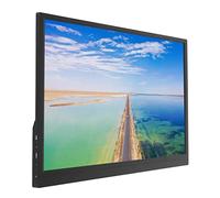 Shanrya Monitor Portátil de 15,6 Pulgadas, Monitor USB C de 1080P FHD con Altavoz Dual Integrado para Ordenador Portátil Doméstico para Consola de Juegos para Ordenador Portátil de Coche