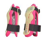 Shanrya Muñequeras para Patinaje Niños Resistentes a los Impactos Absorción del Sudor Muñequera 2 Piezas Ciclismo Gancho y Bucle (M)