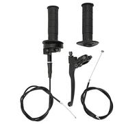 Shanrya Palancas de Freno, Amplia Aplicación, Fácil Instalación, Kit de Manija de Embrague del Acelerador para 125c 4 Tiempos Mini Bicicleta