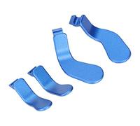 Shanrya Paletas de Control, paletas de Metal 4 Piezas Azules Que se Ajustan Perfectamente a Elite Series 2