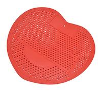 Shanrya Pantalla de Urinario, Tortas de Urinario Anti-Bloqueo Duradero Universal para Baño para Oficina para Restaurante(Rojo)