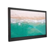 Shanrya Pantalla, Pantalla de Visualización Portátil, Reposacabezas para Automóvil de 15,6 Pulgadas para Equipos Industriales, Audio Y Videojuegos para Automóviles