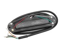 Shanrya Pastilla de Guitarra, Pastilla, Más Notas para Guitarras Eléctricas Pedal Steel Guitars Training Music Lovers(Pista Negra Blanca)