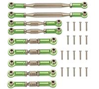 Shanrya Piezas de Mejora de Coche RC, Varilla de Varillaje de Dirección de Metal, Varilla de Varillaje de Dirección de Juguete para Camión, Pieza de Camión para 12428 12423 Q39