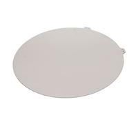 Shanrya Placa de Acero con Resorte Flexbile, Accesorios para Impresoras 3D Base Magnética de Placa de Acero con Resorte Magnético Pei para la Mayoría de los Filamentos (Placa de Acero Redonda, Pei)