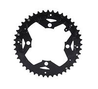 Shanrya Plato de Manivela 104BCD para Bicicletas, Cómodo de Usar, Piezas de Reparación de Rebanadas de Dientes de Rueda de Cadena de Bicicleta, Práctico de Usar para Bicicleta(44T (Gran Mercado))