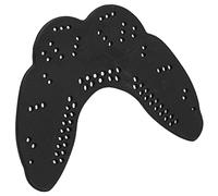 Shanrya Protector Bucal, Protector Bucal de Choque Inofensivo Protectores Bucales Atléticos para Baloncesto para Boxeo para Fútbol para Adultos(Negro)