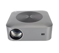 Shanrya Proyector Inteligente, 4K 1080P Proyector de TV con Control Remoto 2GB RAM 16GB ROM para Office (Enchufe de la UE)