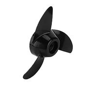 Shanrya Reemplazo de Hélice, Motores de 12 V 24 V Hélice de Plástico de 3 Palas Instalación Simple Alta Eficiencia para Motores Fuera de Borda de 50 LB, 60 LB, 68 LB Y 88 LB