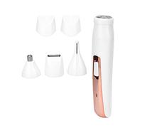 Shanrya Removedor de Vello 4 en 1, Recortador de Vello Nasal, Indoloro, Agradable a la Piel, Afeitado Preciso para Hombres, Mujeres, para el Hogar