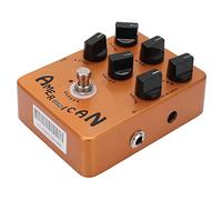 Shanrya Simulador de Altavoz, Entrada de 1MΩ Efecto de Simulación de Salida de 1KΩ con Luz LED para Guitarras Eléctricas