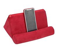 Shanrya Soporte de Tableta para teléfono Suave, Soporte de Tableta de Almohada, Soporte de Almohada de Tela de Gamuza para Tableta para Regazo para reposabrazos para Alfombra para Cama