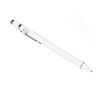 Shanrya Stylus Pen Activo, Stylus Capacitivo de Aleación de Aluminio con Estilo Delgado para Teléfono Móvil (Blanco)