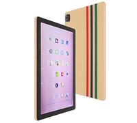 Shanrya Tableta de 10,1 Pulgadas, Tableta Portátil 8 Core CPU 6GB RAM 128GB ROM 11 Altavoz Dual para Oficina (Enchufe Europeo)