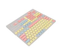 Shanrya Teclados MecáNicos Teclas PBT Teclado Teclas Antideslizantes, 124 Teclas DIY DIY