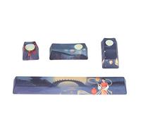 Shanrya Teclas Personalizadas, Kit de Teclas de Bricolaje de Diseño Profesional para Teclados Mecánicos