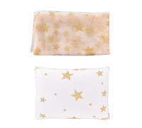Shanrya Trajes de Sesión de Fotos para Recién Nacidos, Juego de Almohadas Envolventes de Hilo de Bebé Fácil de Limpiar, Multifunción para Fotos de Cumpleaños para Bebés(Abrigo + Almohada)