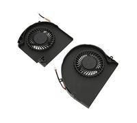 Shanrya Ventilador de Refrigeración para PC, Ventilador de Refrigeración Pequeño y Ligero para Portátil con Conector de Alimentación de 4 Pines para 04RFW1 (Ventilador de CPU y GPU)