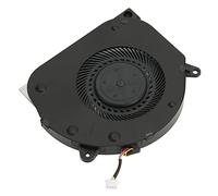 Shanrya Ventilador de Refrigeración para Portátil, Fuerte Disipación de Calor Portátil, Pequeño Conector de Alimentación de 4 Pines, Ventilador de Refrigeración de CPU de Repuesto para