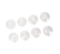 Shanrya Ventosas para Cama de Gato, Ventosa de Repuesto para Hamaca de Ventana de Gato Transparente 8 Uds Fácil de Instalar para Gatos para Vidrio