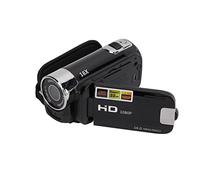 Shanrya Videocámara con Cámara de Video, 16MP 16X Zoom Grabadora de Cámara con Pantalla a Color de 2.7 Pulgadas Rotación de 270 ° para Regalos para Niños para la Familia(Negro)