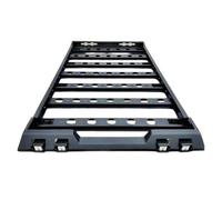 SHANSHAN Barras Transversales Portaequipajes Cesta de Aluminio Campo a través de Lage de la baca del Hierro 4x4 para FJ para Cruiser para Wrangler para Hilux