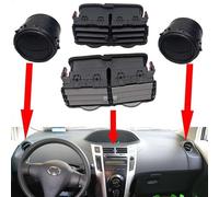 SHANSHAN Rejilla AC climatización Coche Salida De Aire Acondicionado para Salpicadero De Coche Salida De Aire Acondicionado para para Yaris 2008 2009 2010 2011 2012 2013