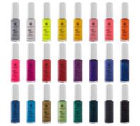 SHANY Nail Art Set Nail Polish - Glitter Metallic Pearls Neon and Matte Nail Polish Nail Art Drawing Decoration Set With Built-in Thin Nail Art Bru