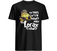 SHANYE ZHENPIN The Trees Can’T Be Harmed When The Lorax Is Armed Shirt Black XXL